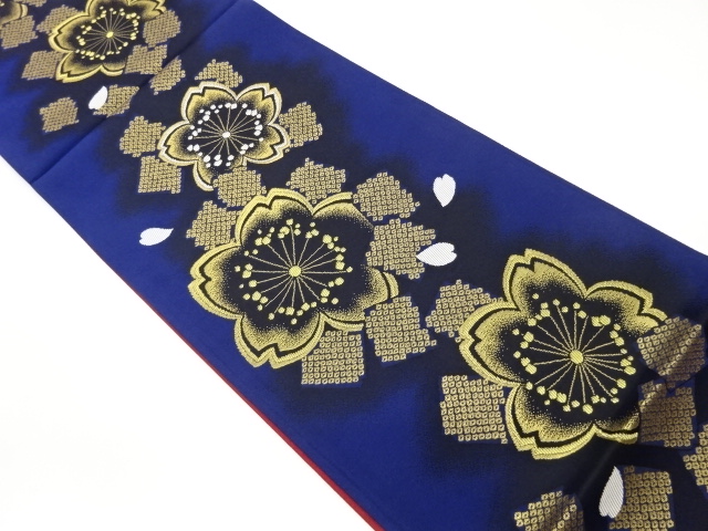 JAPANESE KIMONO / UNUSED SAWAMOTO TEXTILES: FUKURO OBI (NON-TAILORED) 